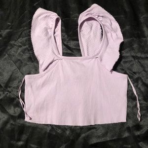 Ruffles crop top💜